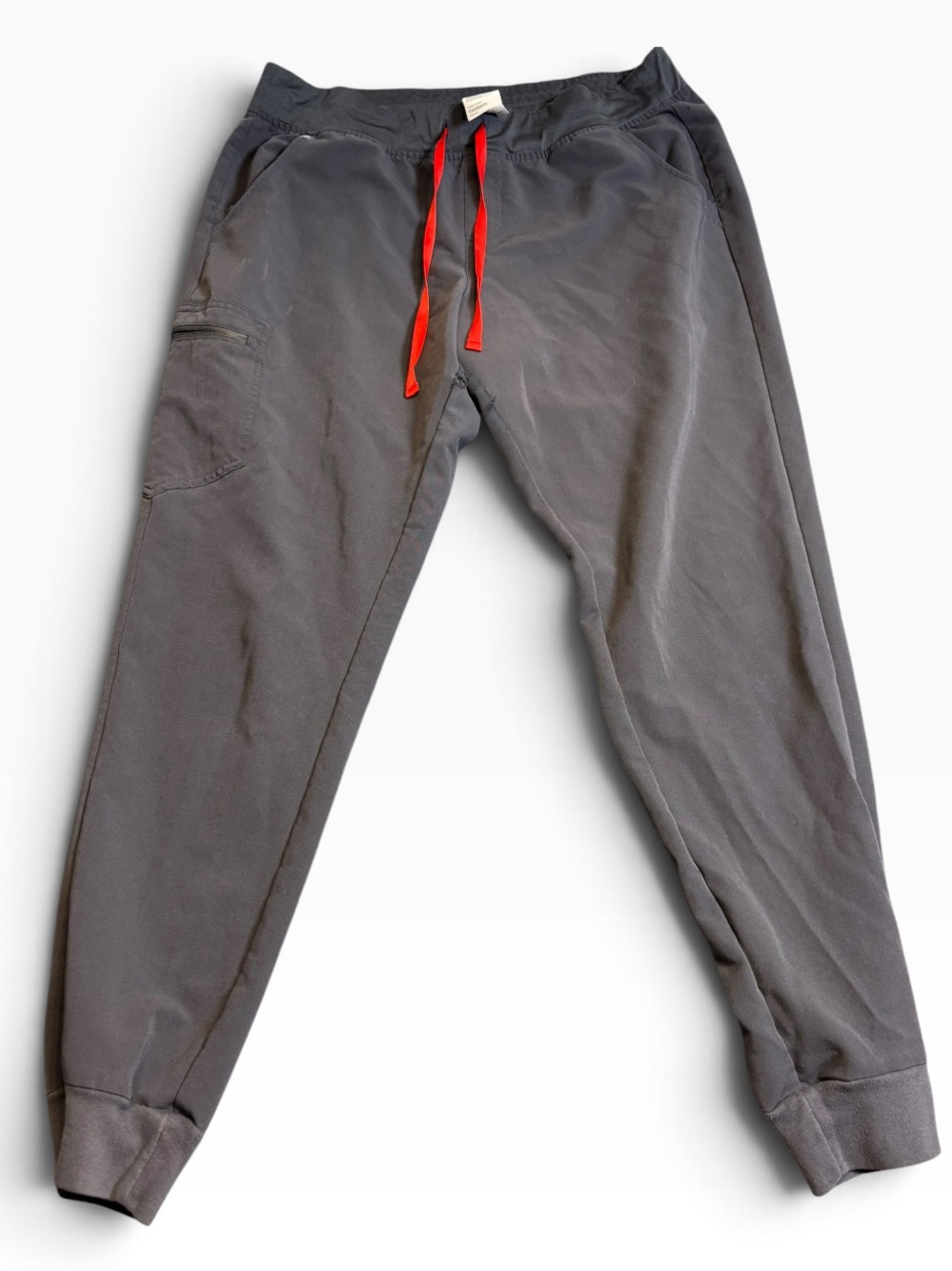 FIGS Zamora Jogger Scrub Pants XL Charcoal Gray Women’s Medical Scrubs GUC